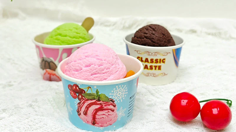 Paper ice cream cups 4 Paper ice cream cups 4